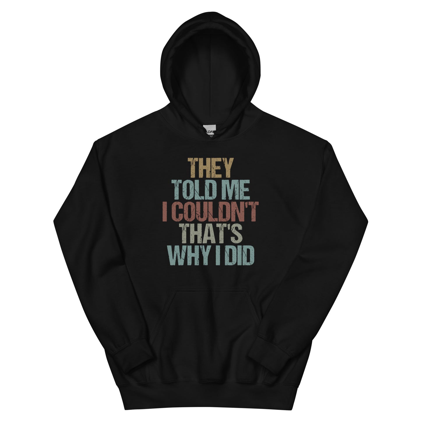 That's Why I Did Hoodie