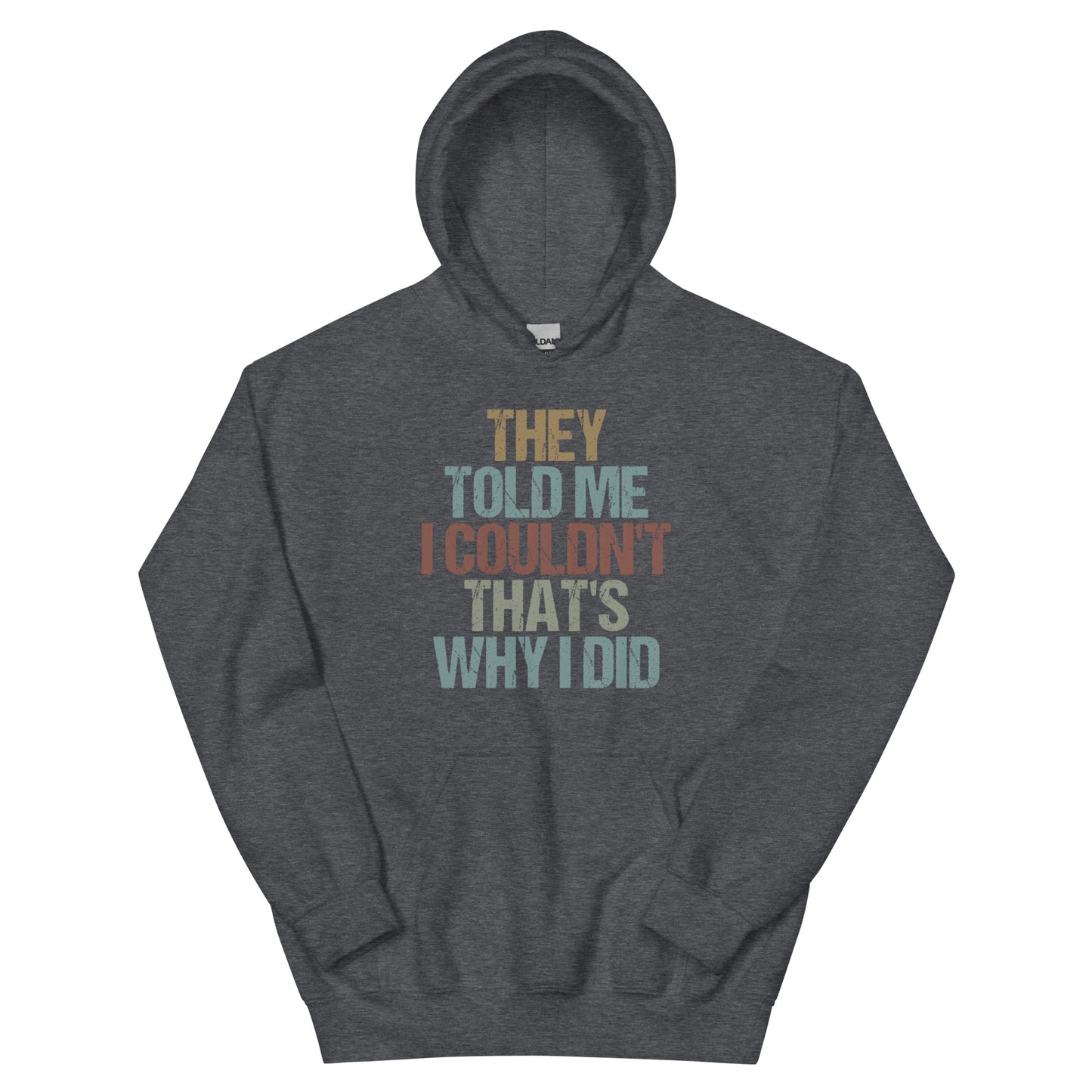 That's Why I Did Hoodie