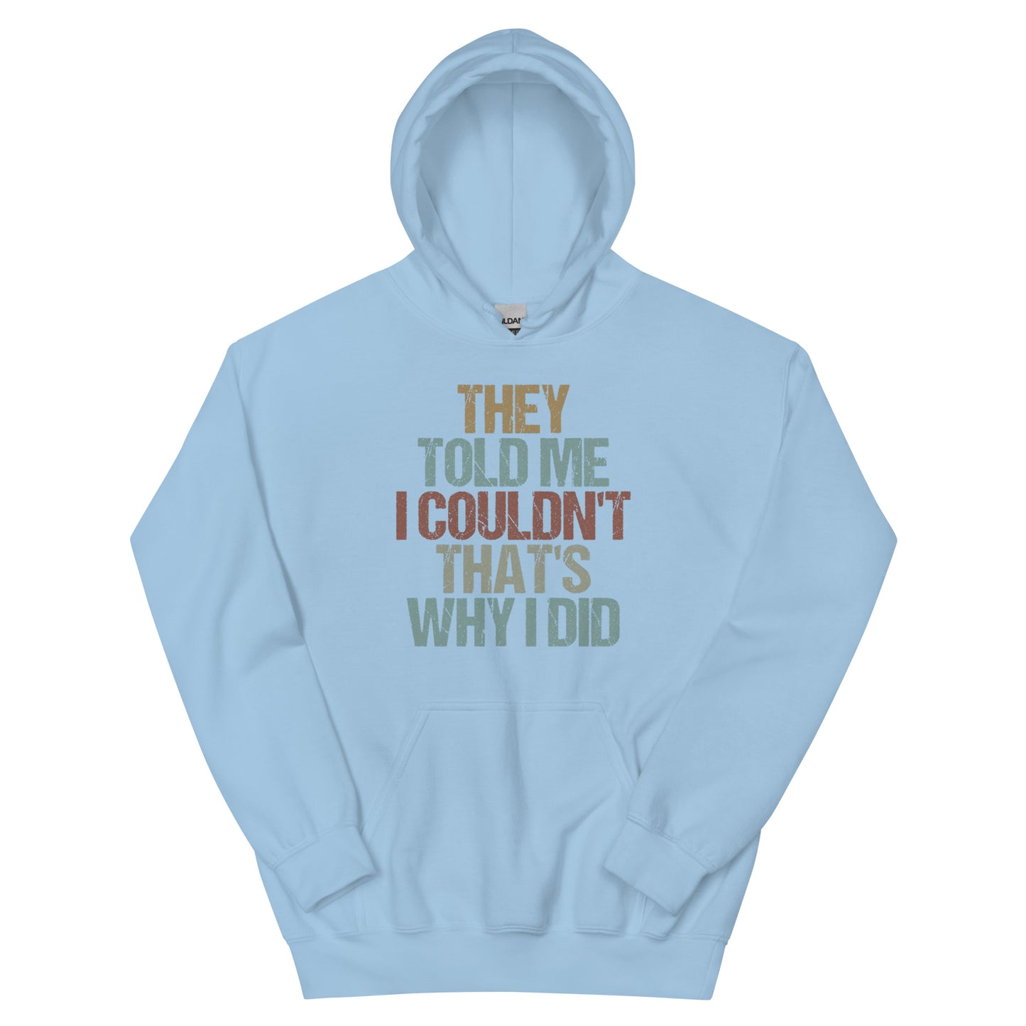 That's Why I Did Hoodie