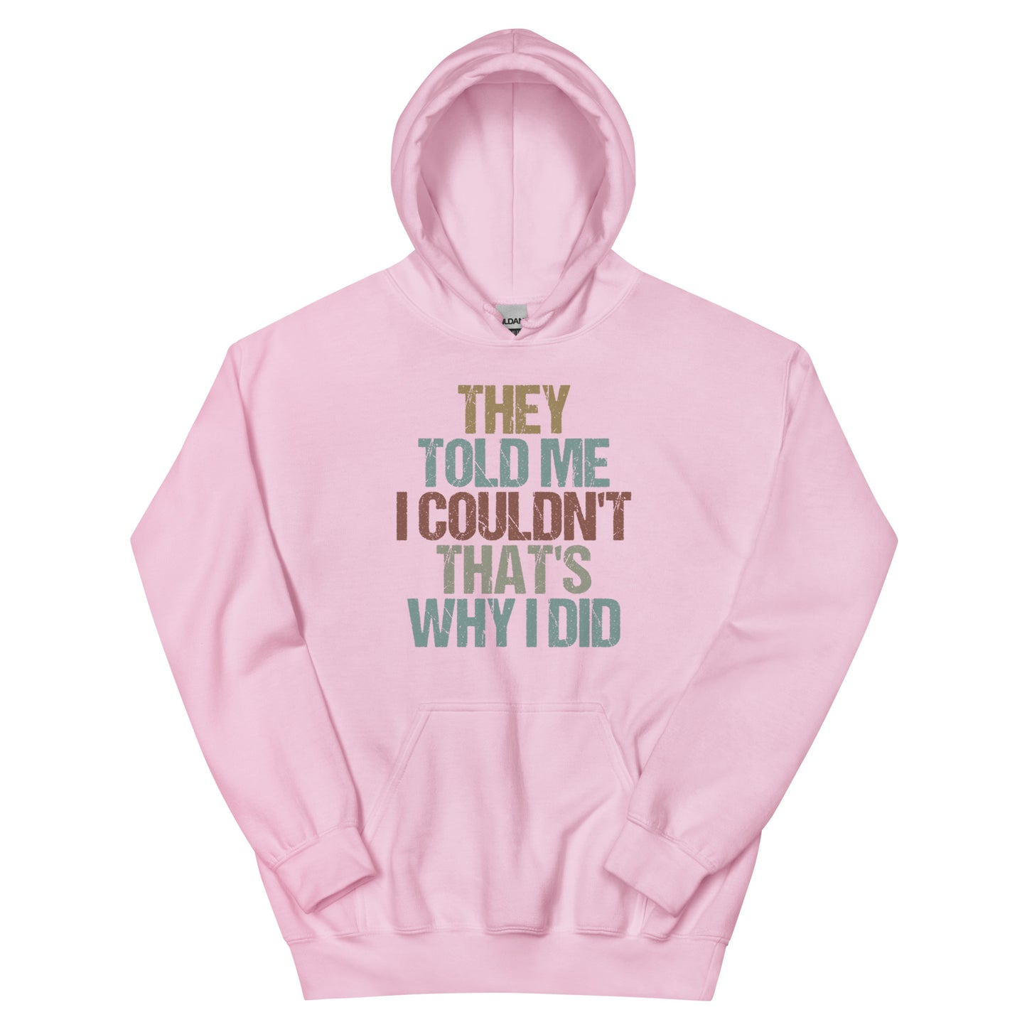 That's Why I Did Hoodie