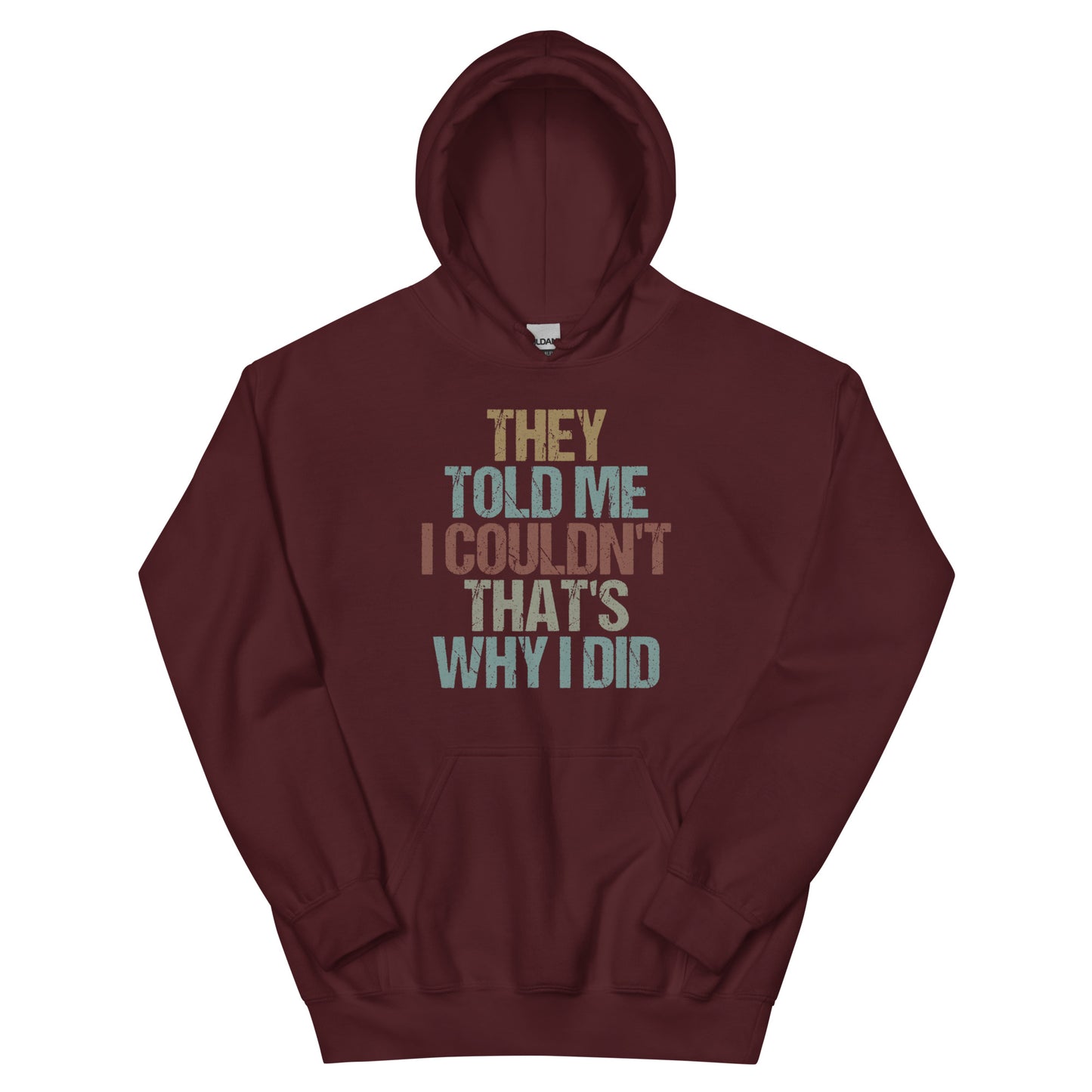 That's Why I Did Hoodie