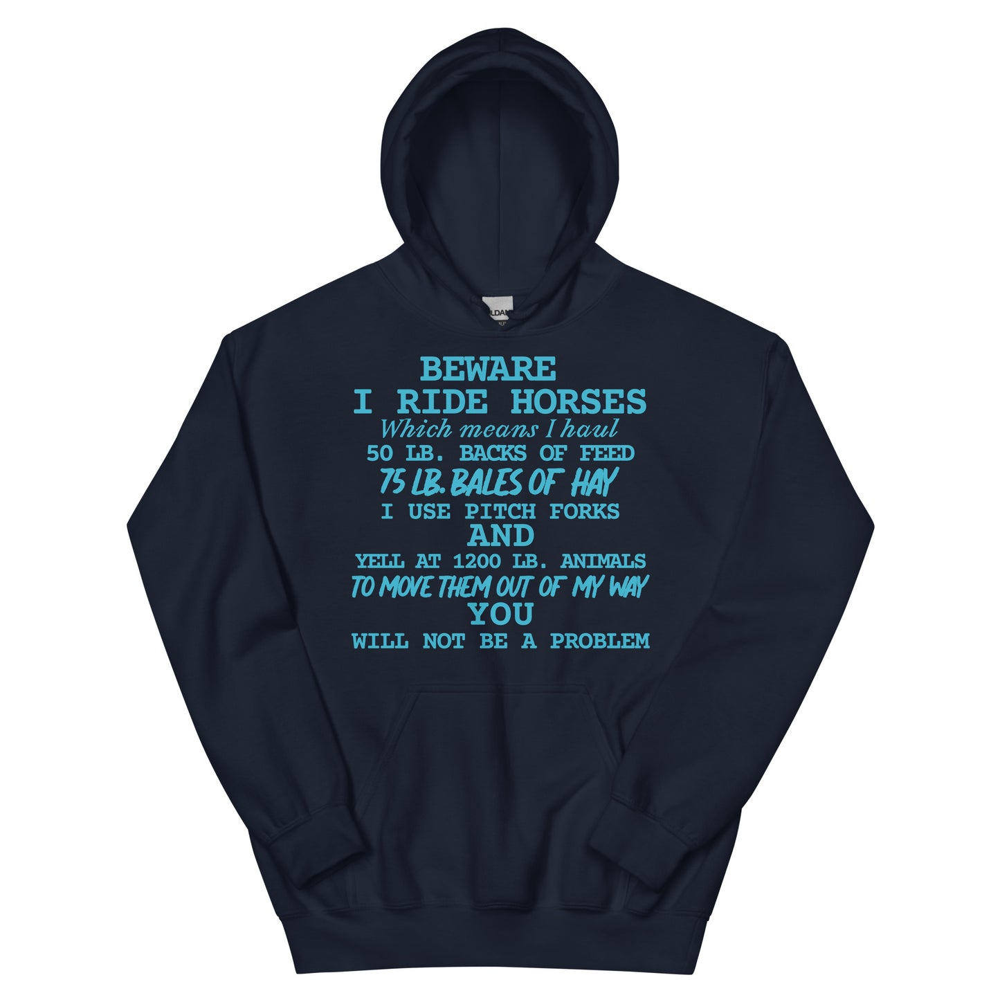 I Ride Horses Hoodie