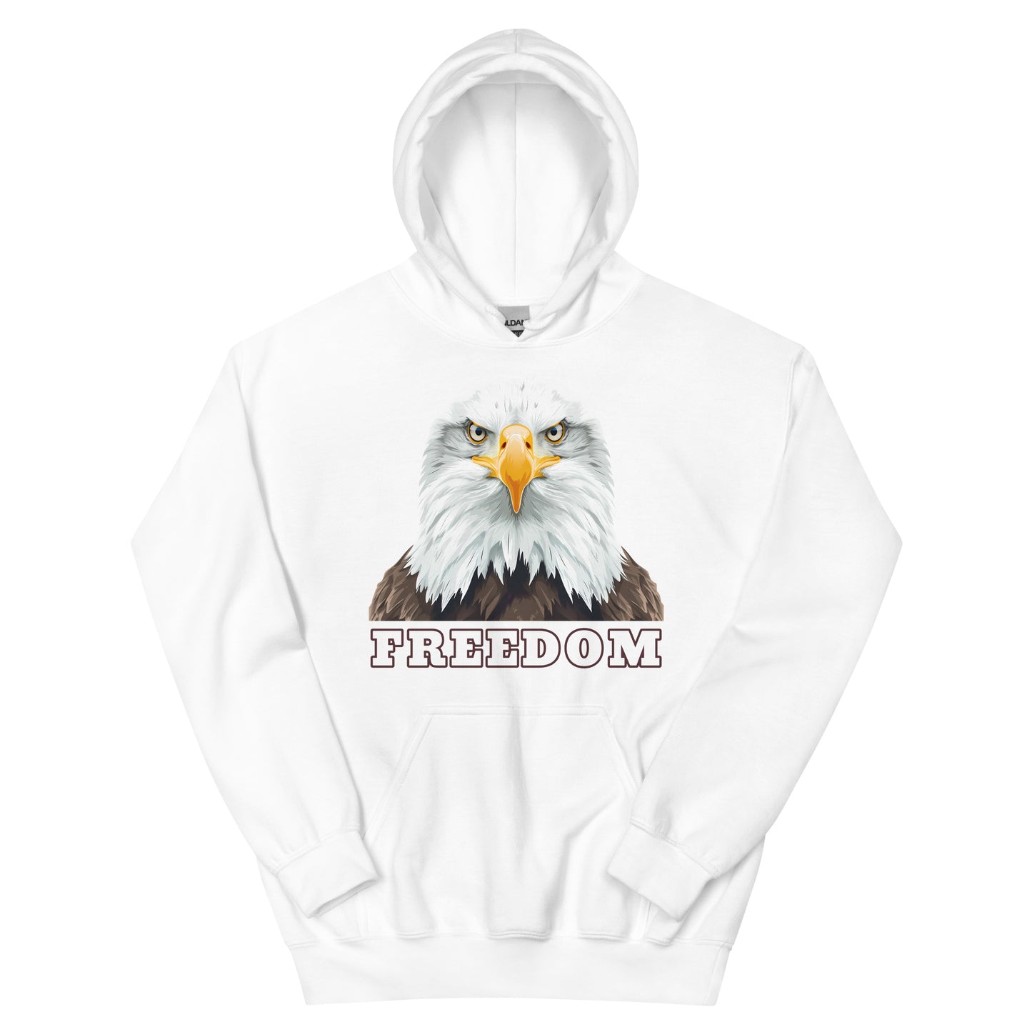 Bald FREEDOM Eagle Hoodie