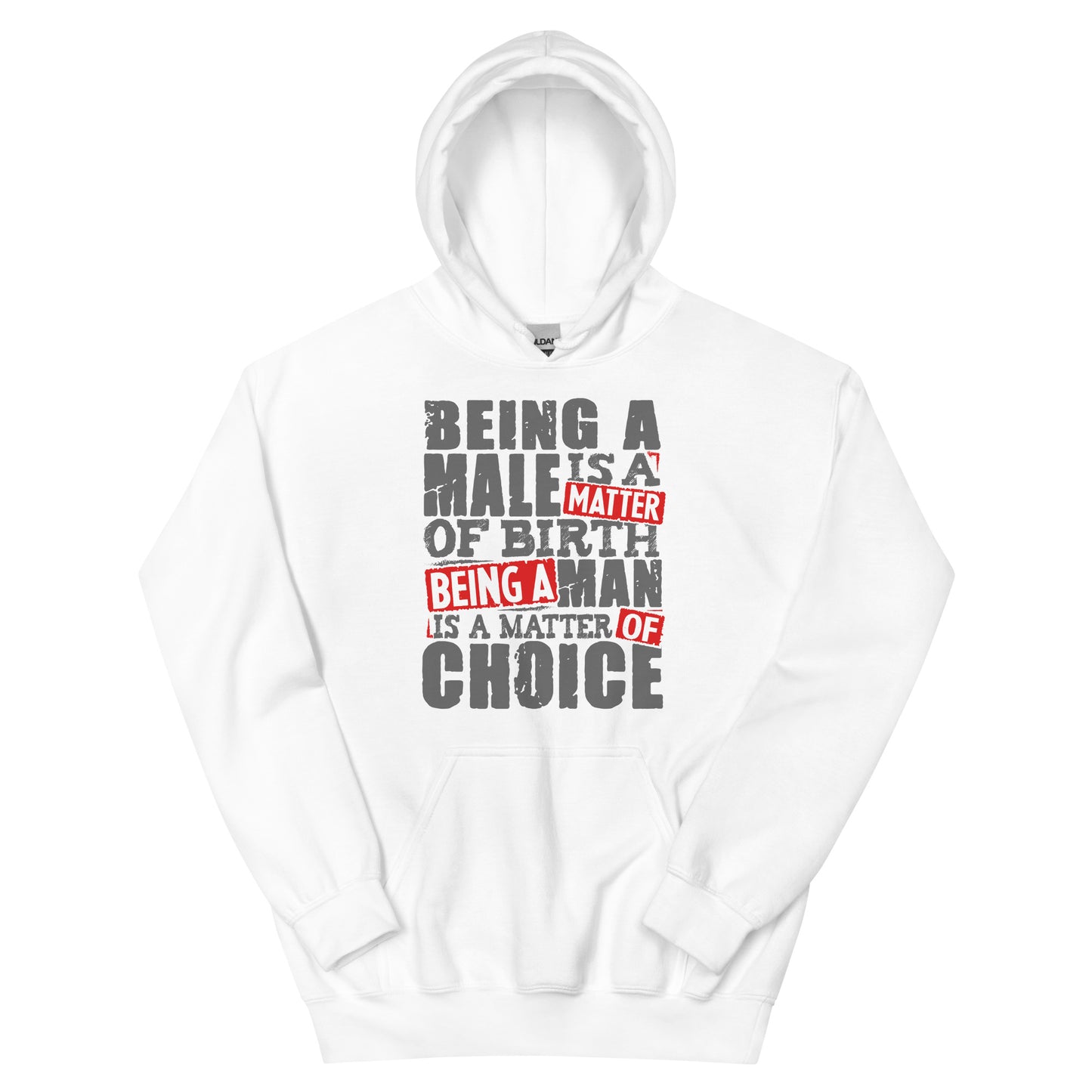 Be a Man Hoodie
