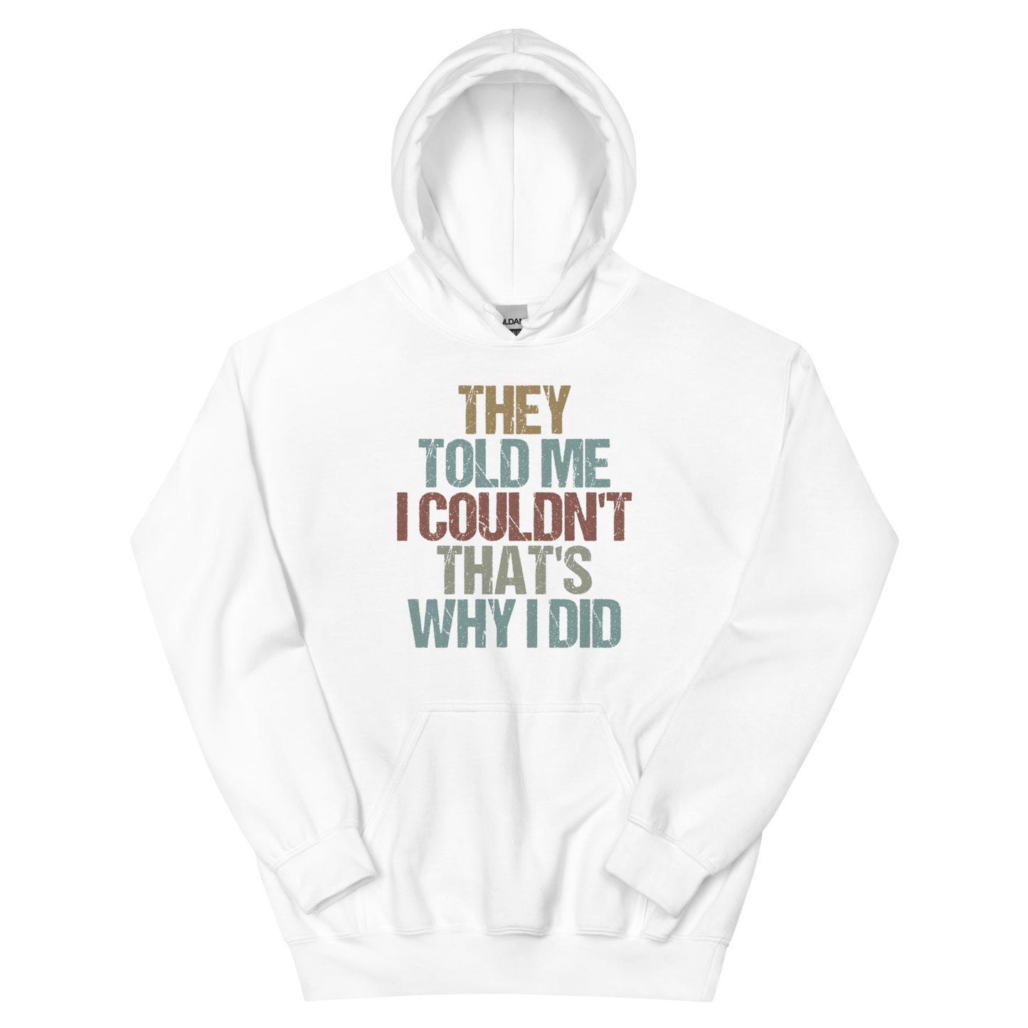 That's Why I Did Hoodie