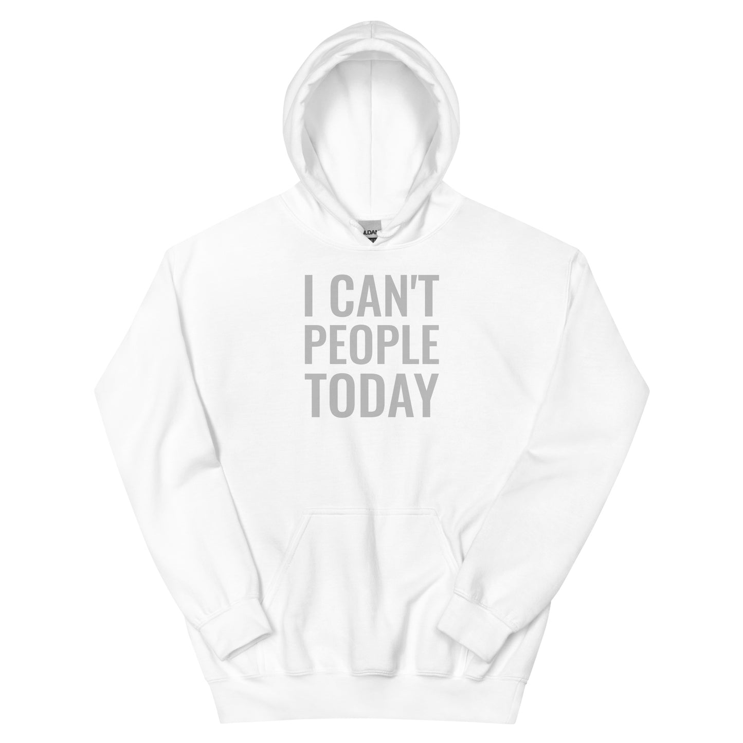 Can't People Hoodie