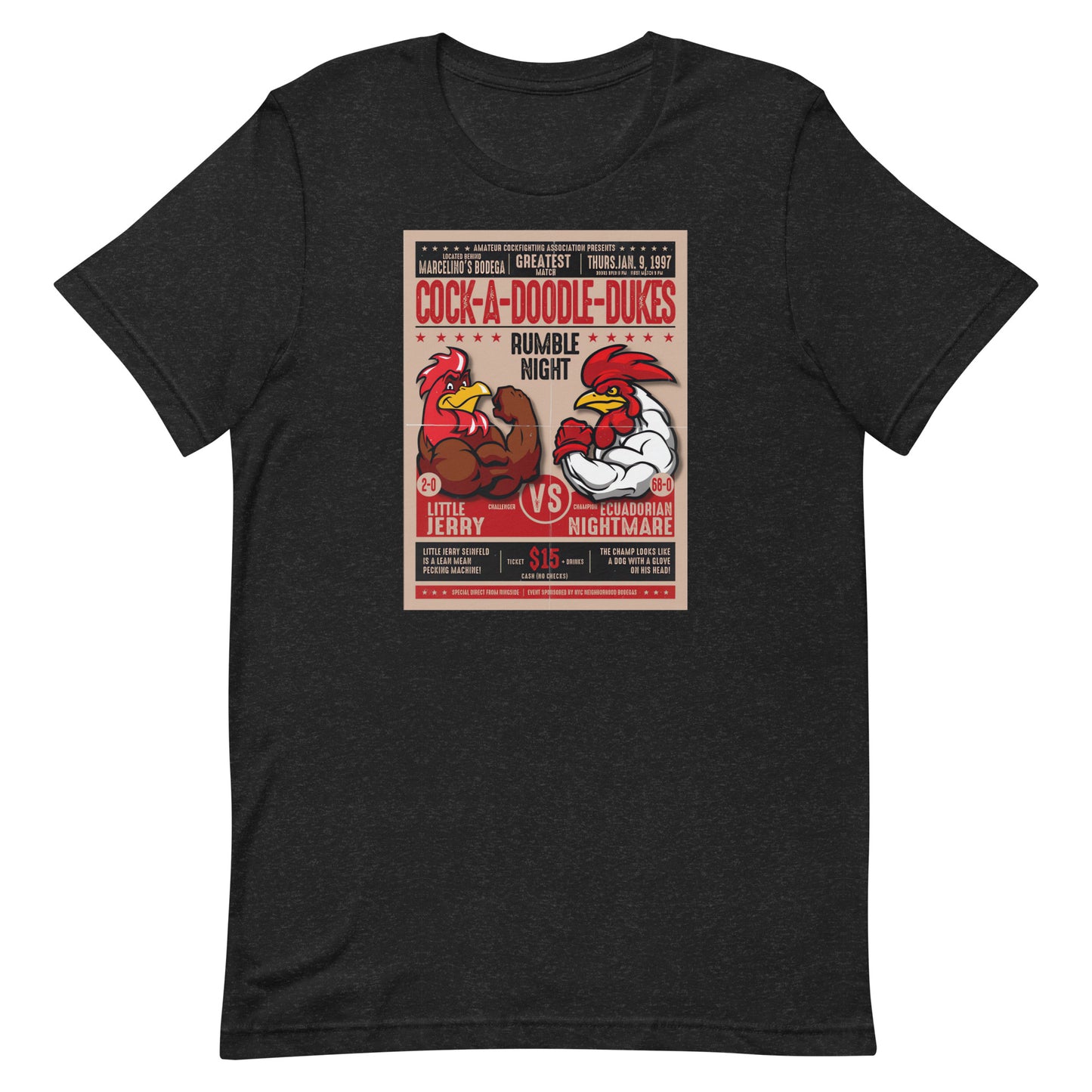 Little Jerry Fight Poster T-shirt