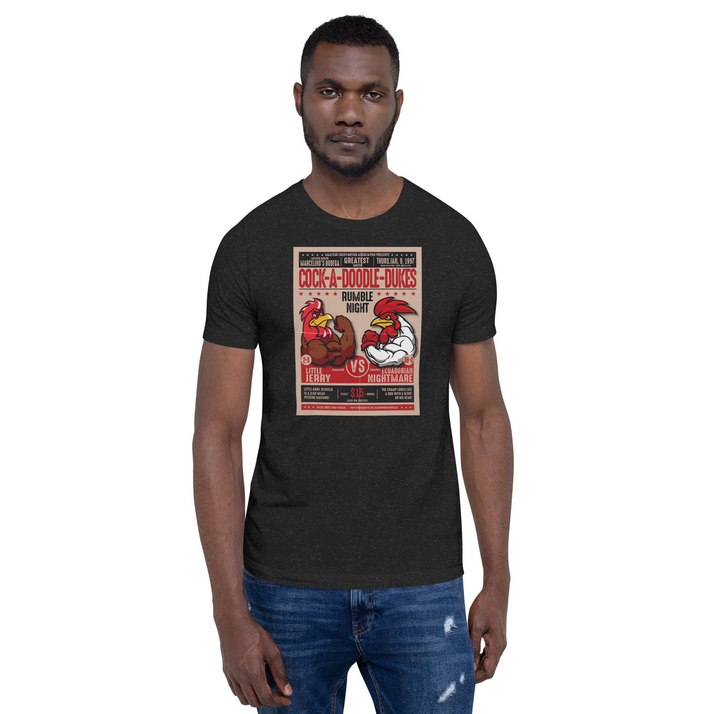 Little Jerry Fight Poster T-shirt