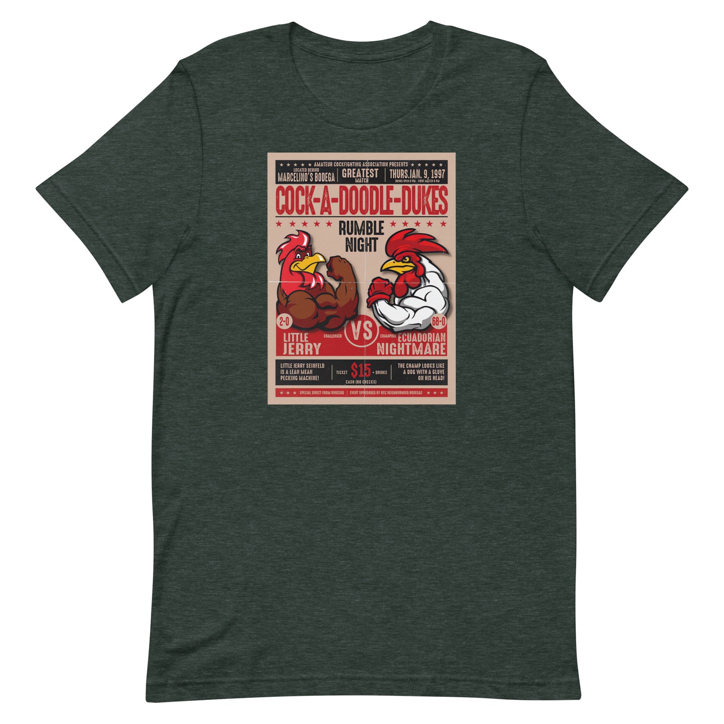 Little Jerry Fight Poster T-shirt