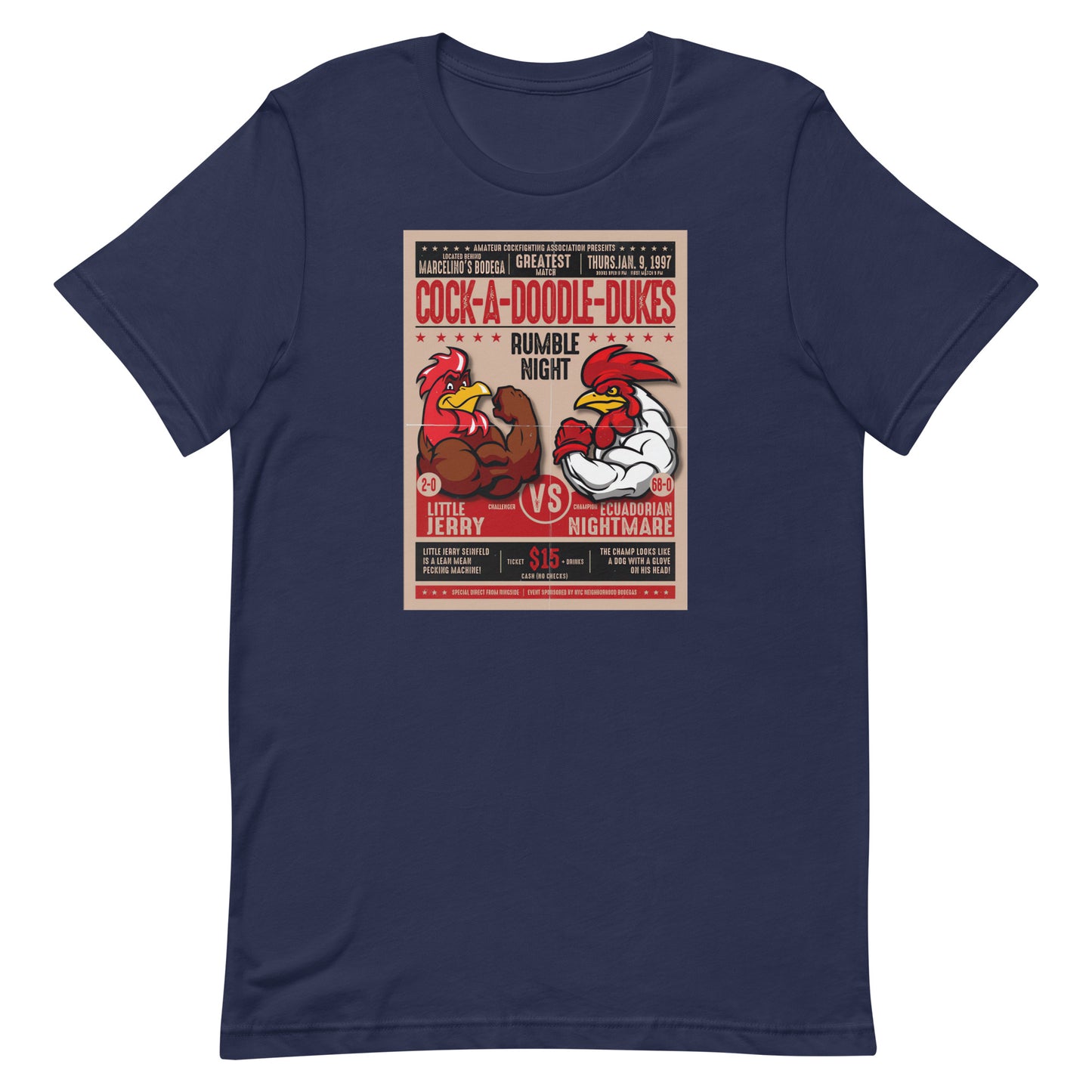 Little Jerry Fight Poster T-shirt