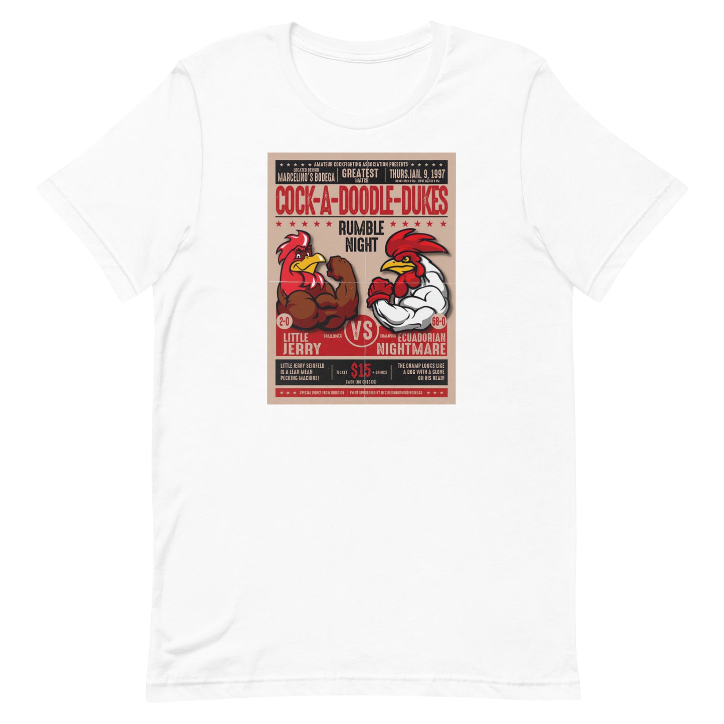 Little Jerry Fight Poster T-shirt