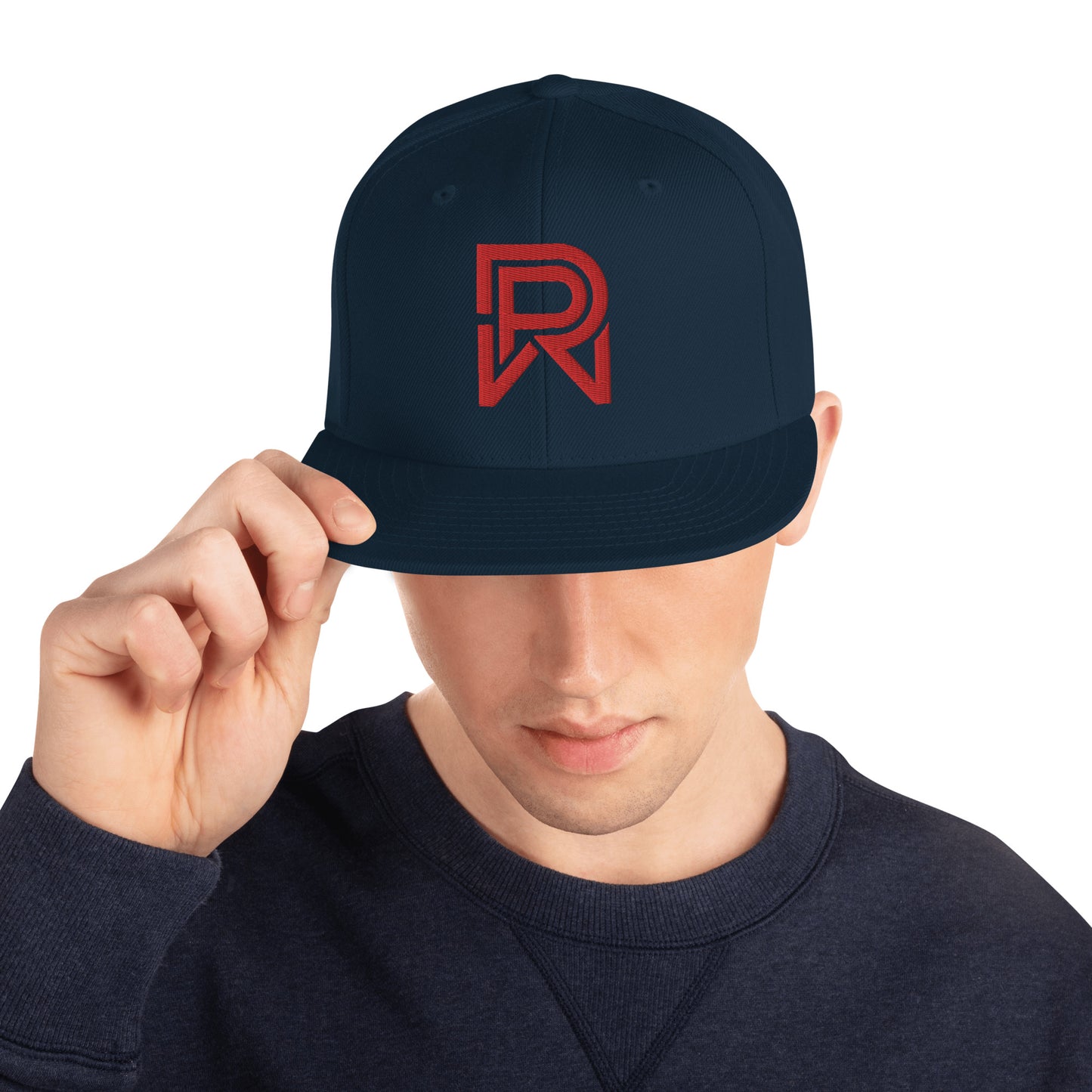 RPW RED EMB Snapback Hat