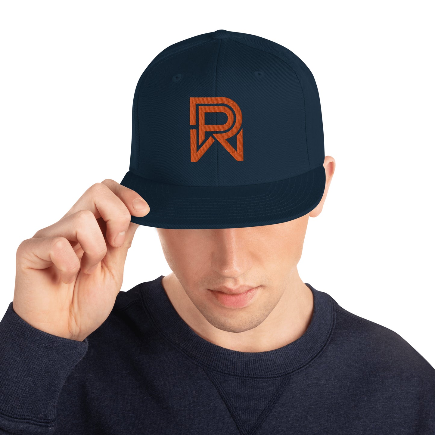 RPW ORANGE EMB Snapback Hat