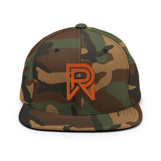 RPW ORANGE EMB Snapback Hat