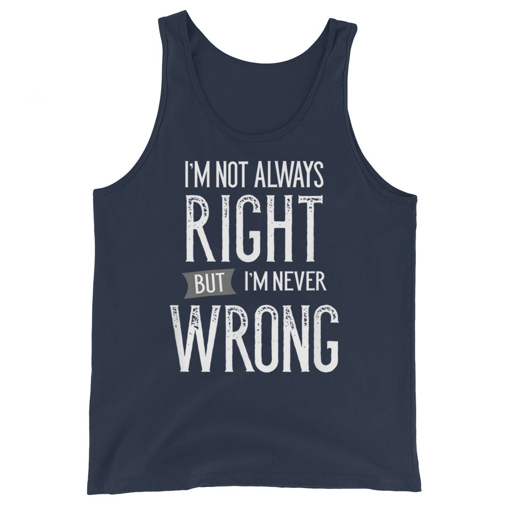 Never Wrong Tank
