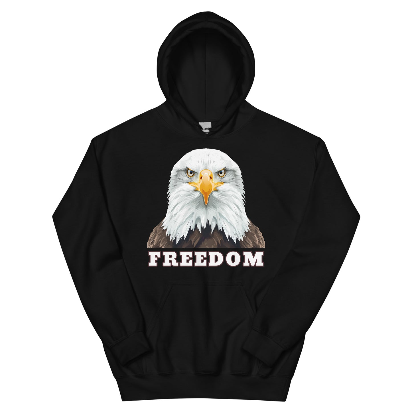 Bald FREEDOM Eagle Hoodie
