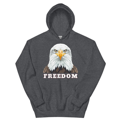 Bald FREEDOM Eagle Hoodie