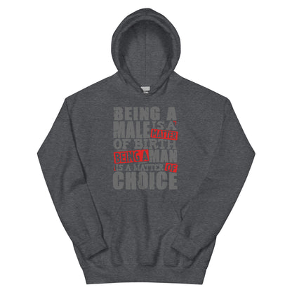 Be a Man Hoodie