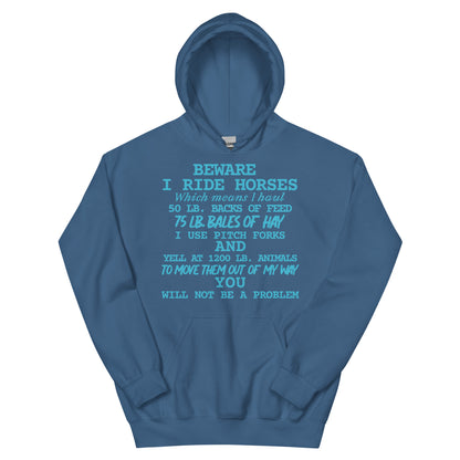 I Ride Horses Hoodie