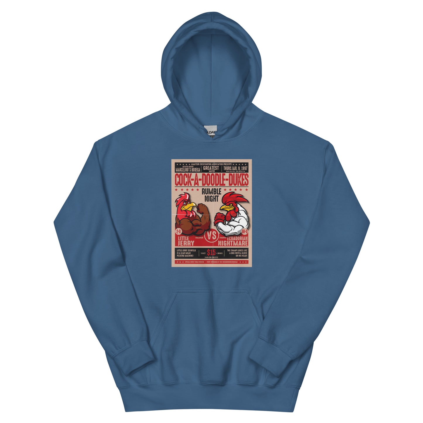 Little Jerry Fight Poster Hoodie