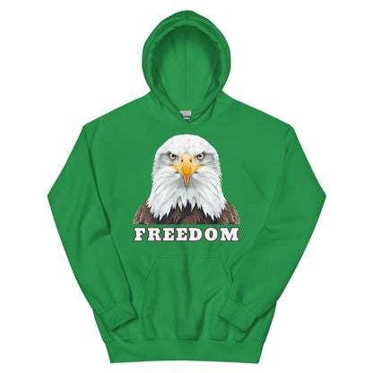 Bald FREEDOM Eagle Hoodie