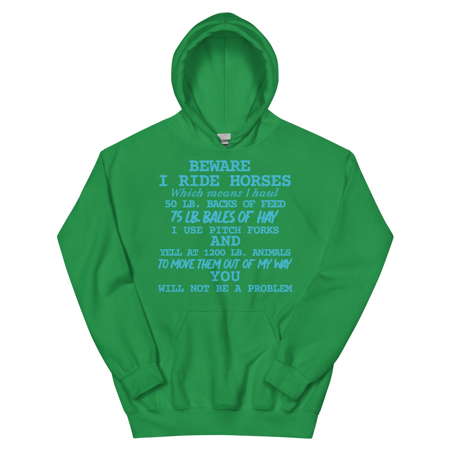 I Ride Horses Hoodie