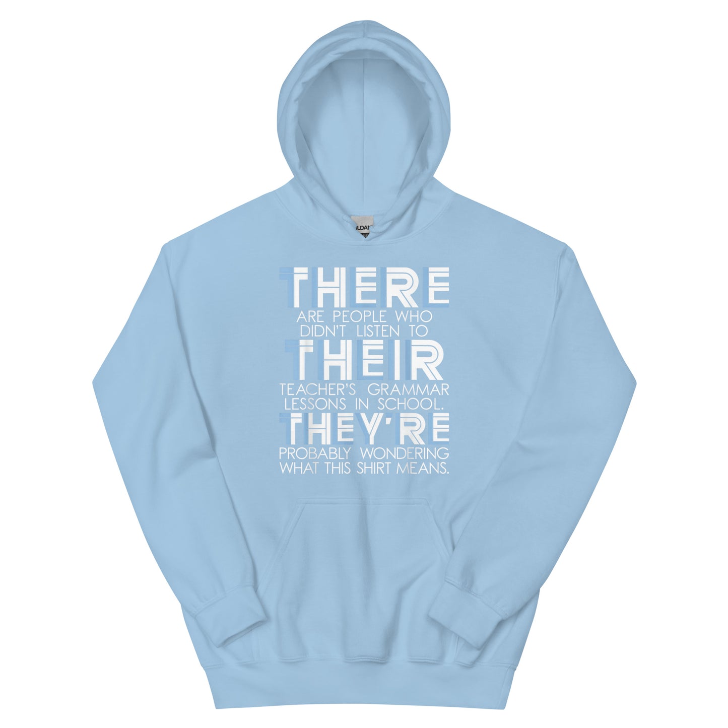 Their Grammar Hoodie
