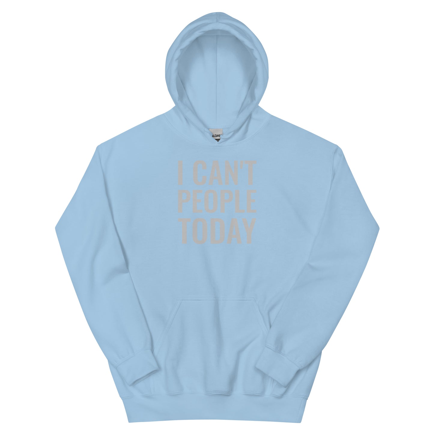 Can't People Hoodie