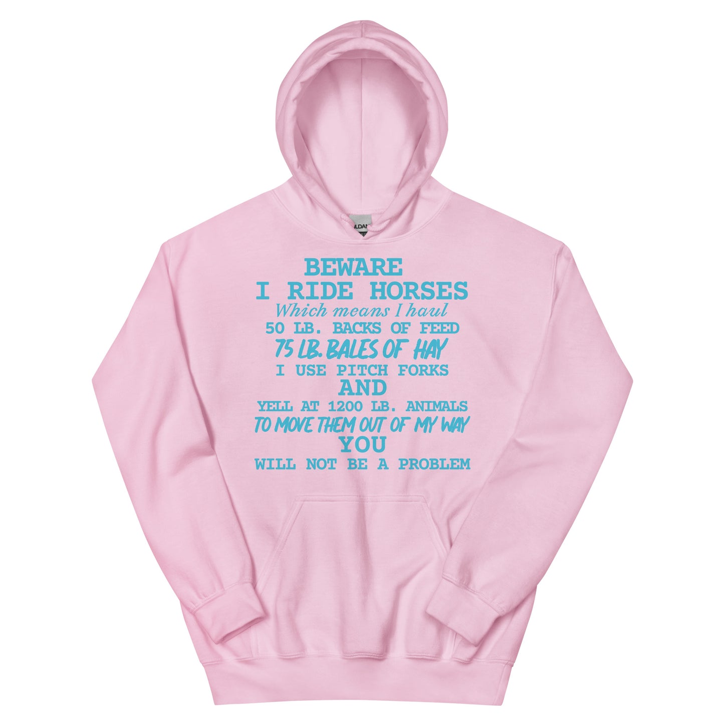 I Ride Horses Hoodie
