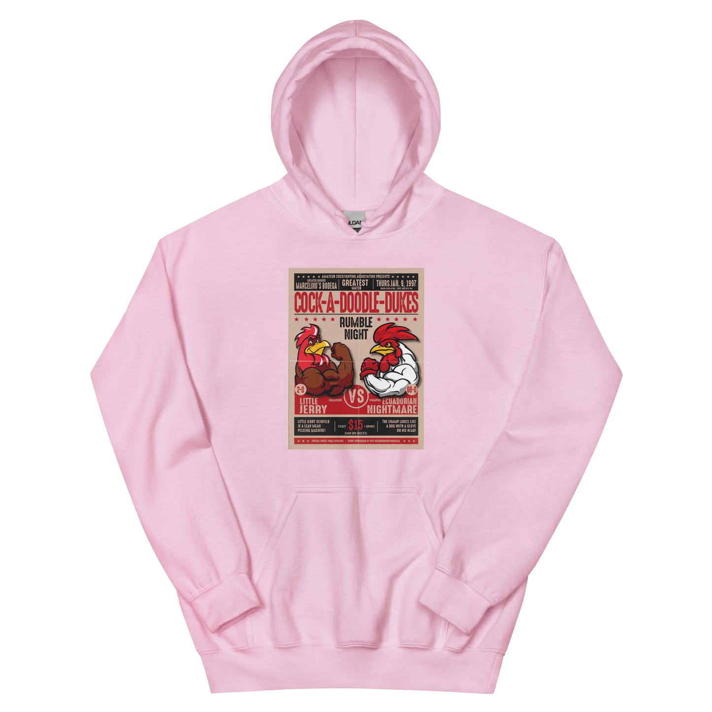 Little Jerry Fight Poster Hoodie