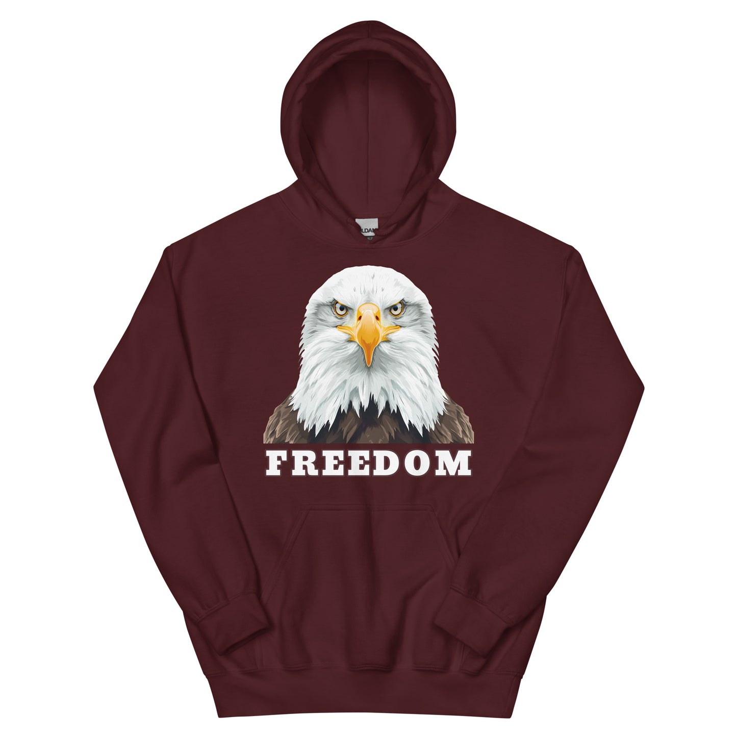 Bald FREEDOM Eagle Hoodie
