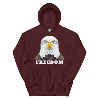 Bald FREEDOM Eagle Hoodie
