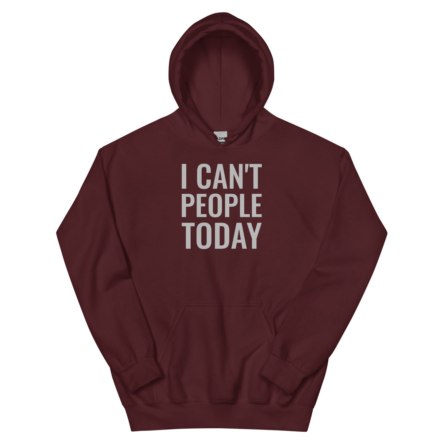 Can't People Hoodie