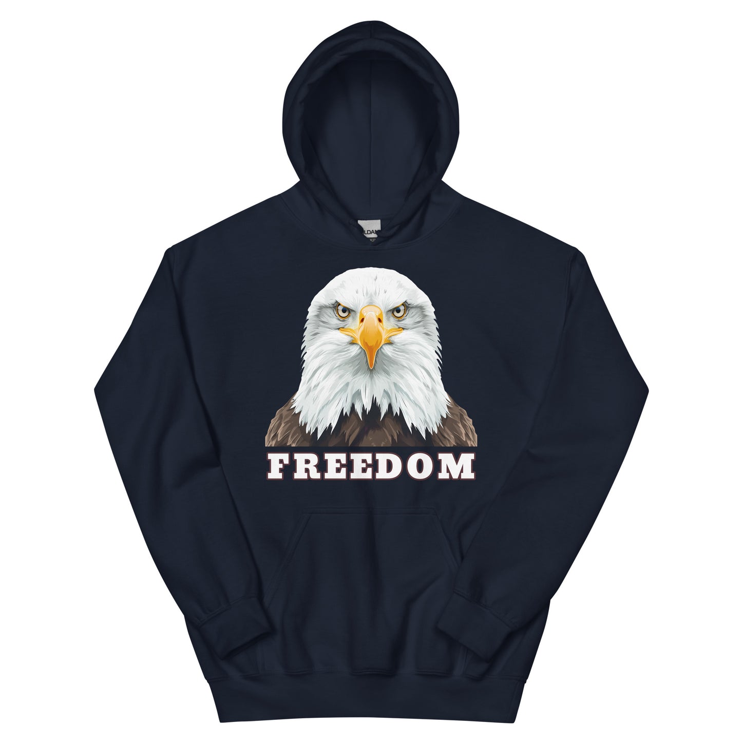 Bald FREEDOM Eagle Hoodie