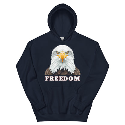 Bald FREEDOM Eagle Hoodie