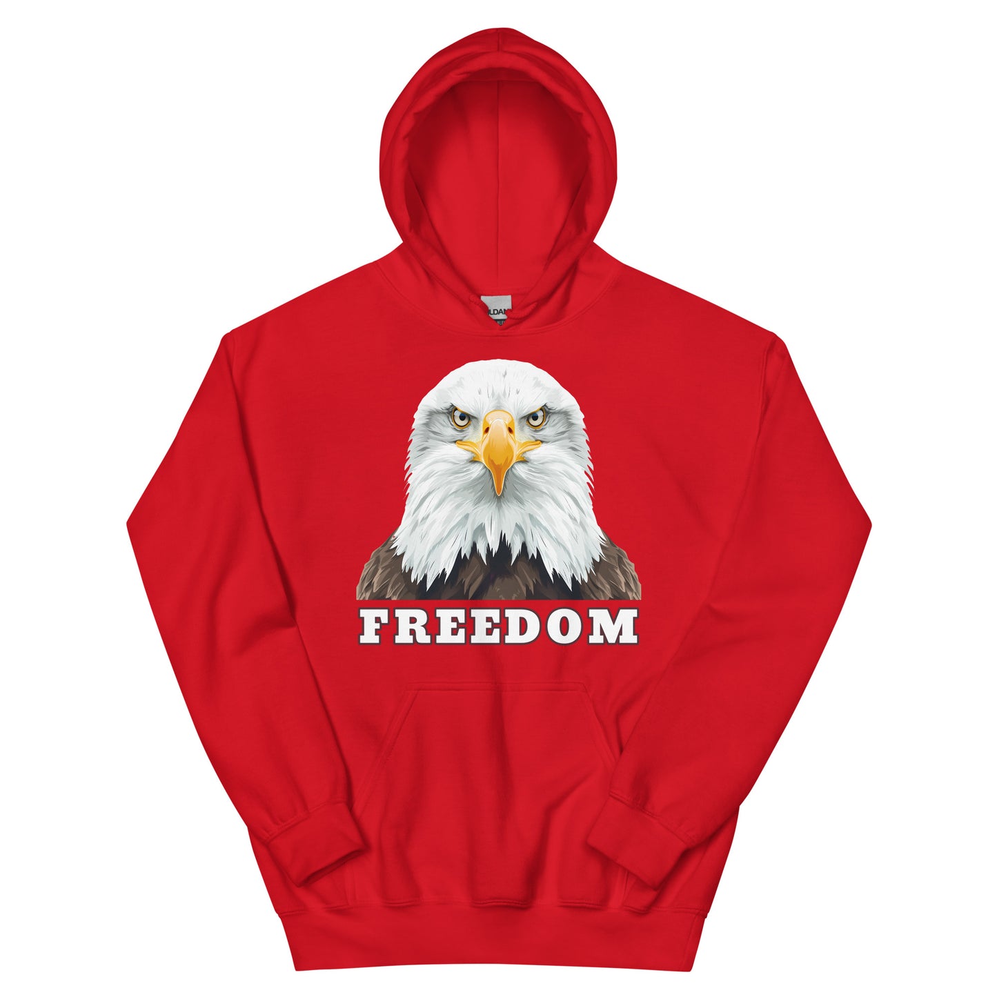 Bald FREEDOM Eagle Hoodie