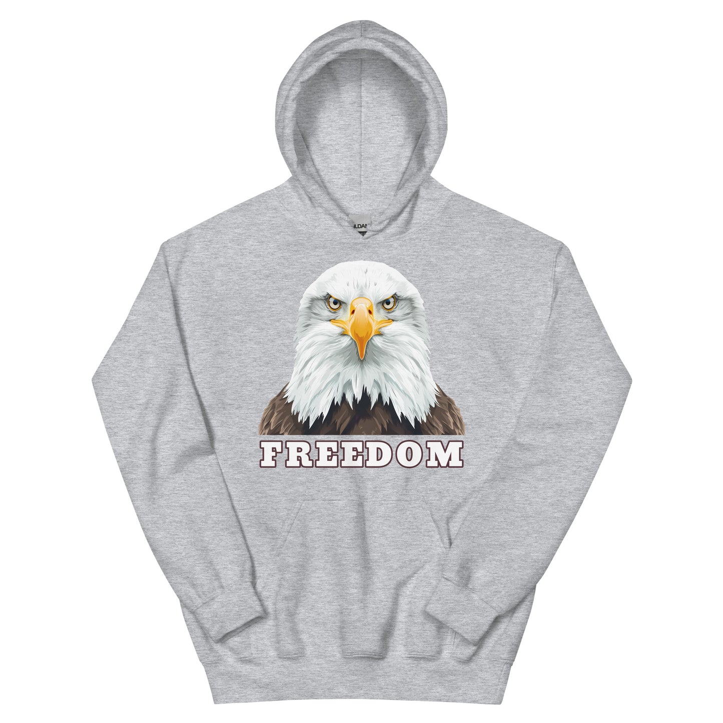 Bald FREEDOM Eagle Hoodie