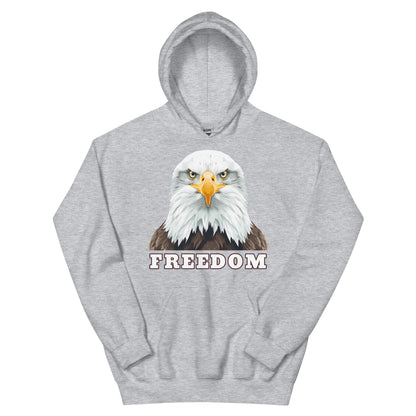 Bald FREEDOM Eagle Hoodie