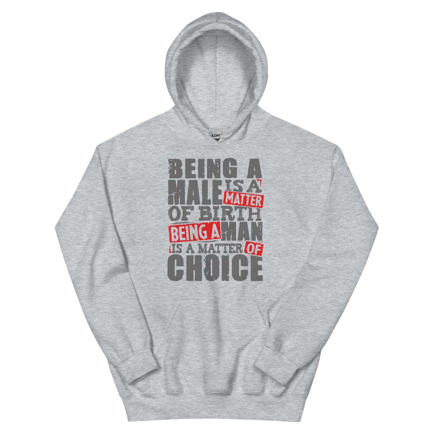 Be a Man Hoodie