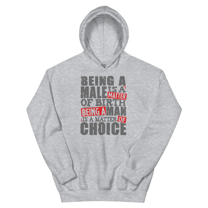 Be a Man Hoodie