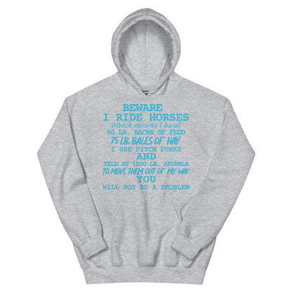 I Ride Horses Hoodie
