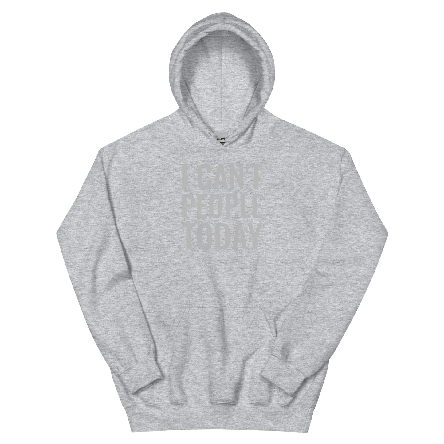 Can't People Hoodie