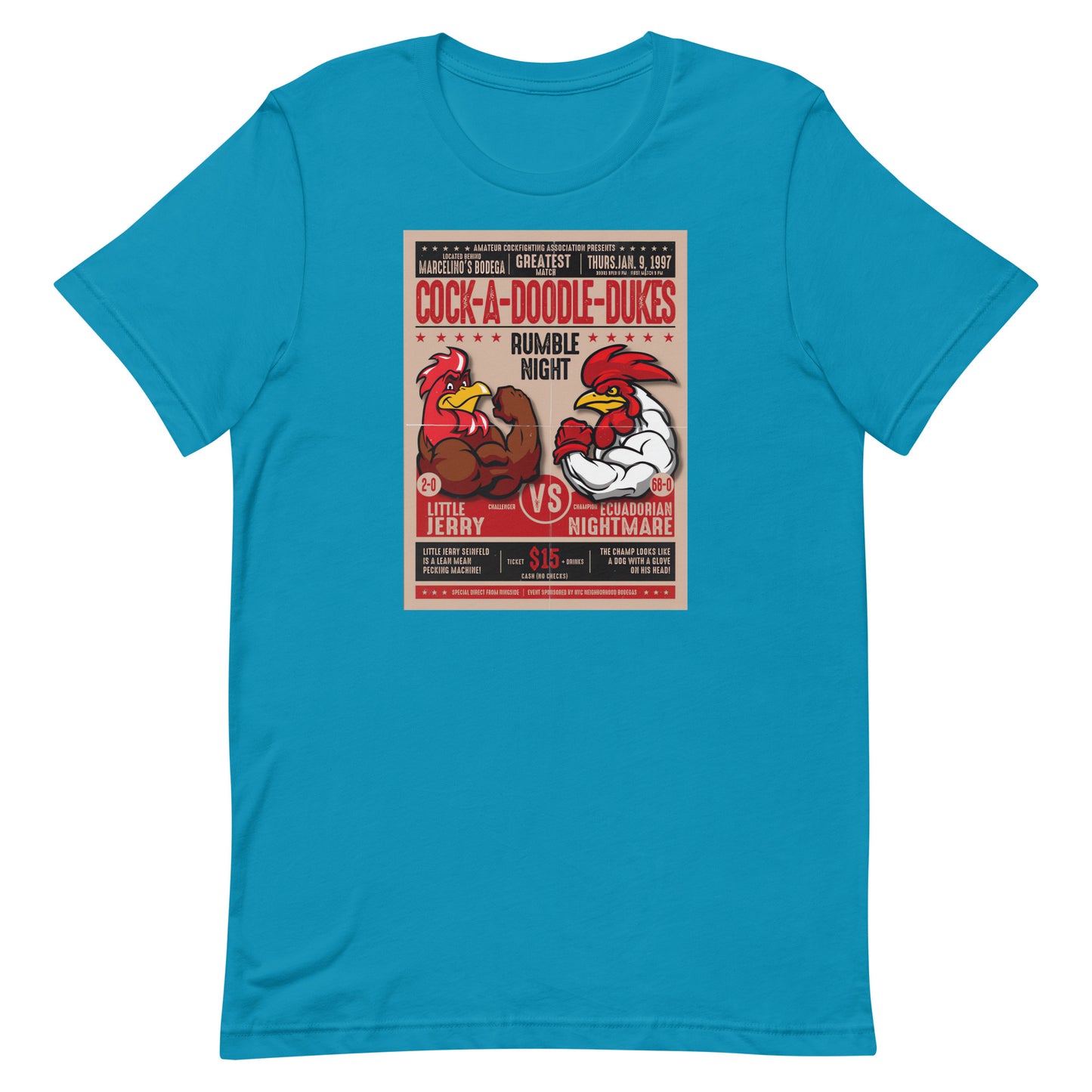 Little Jerry Fight Poster T-shirt