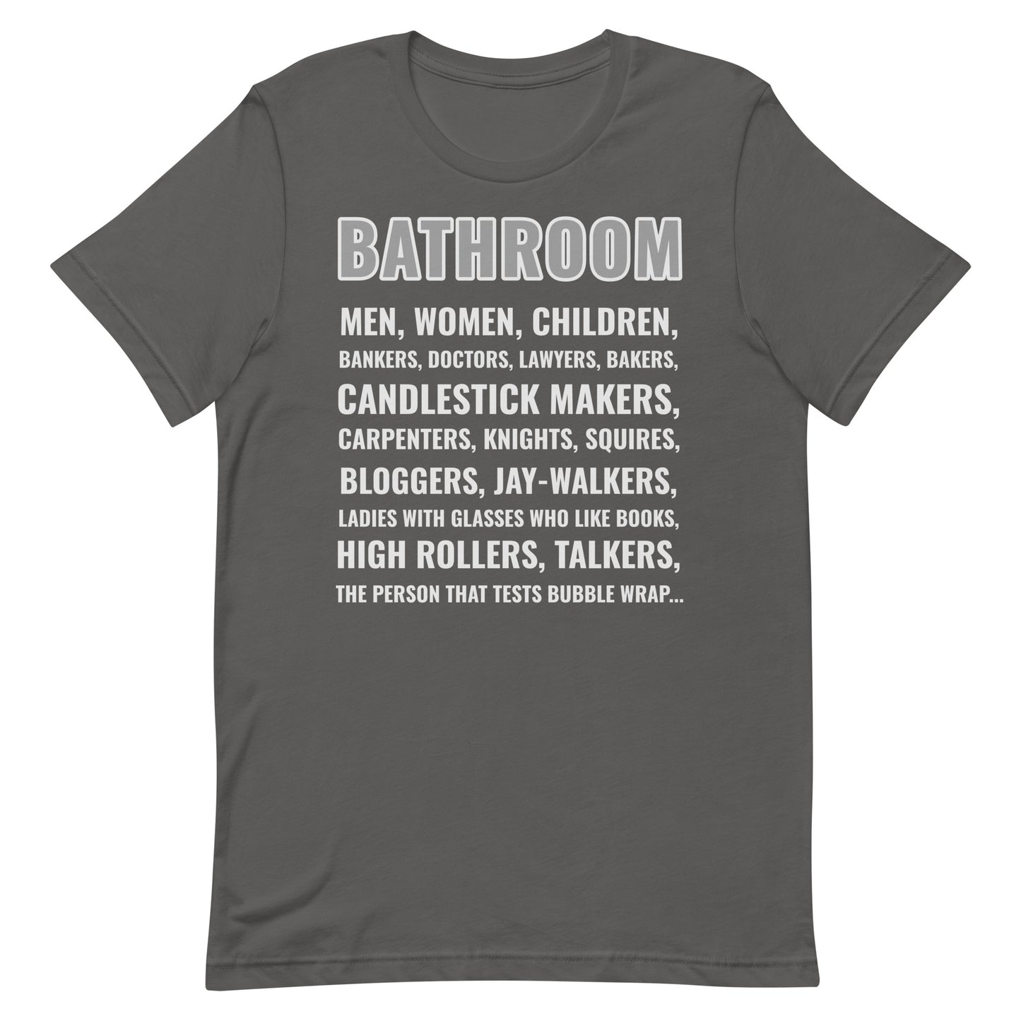 Bathroom T-shirt