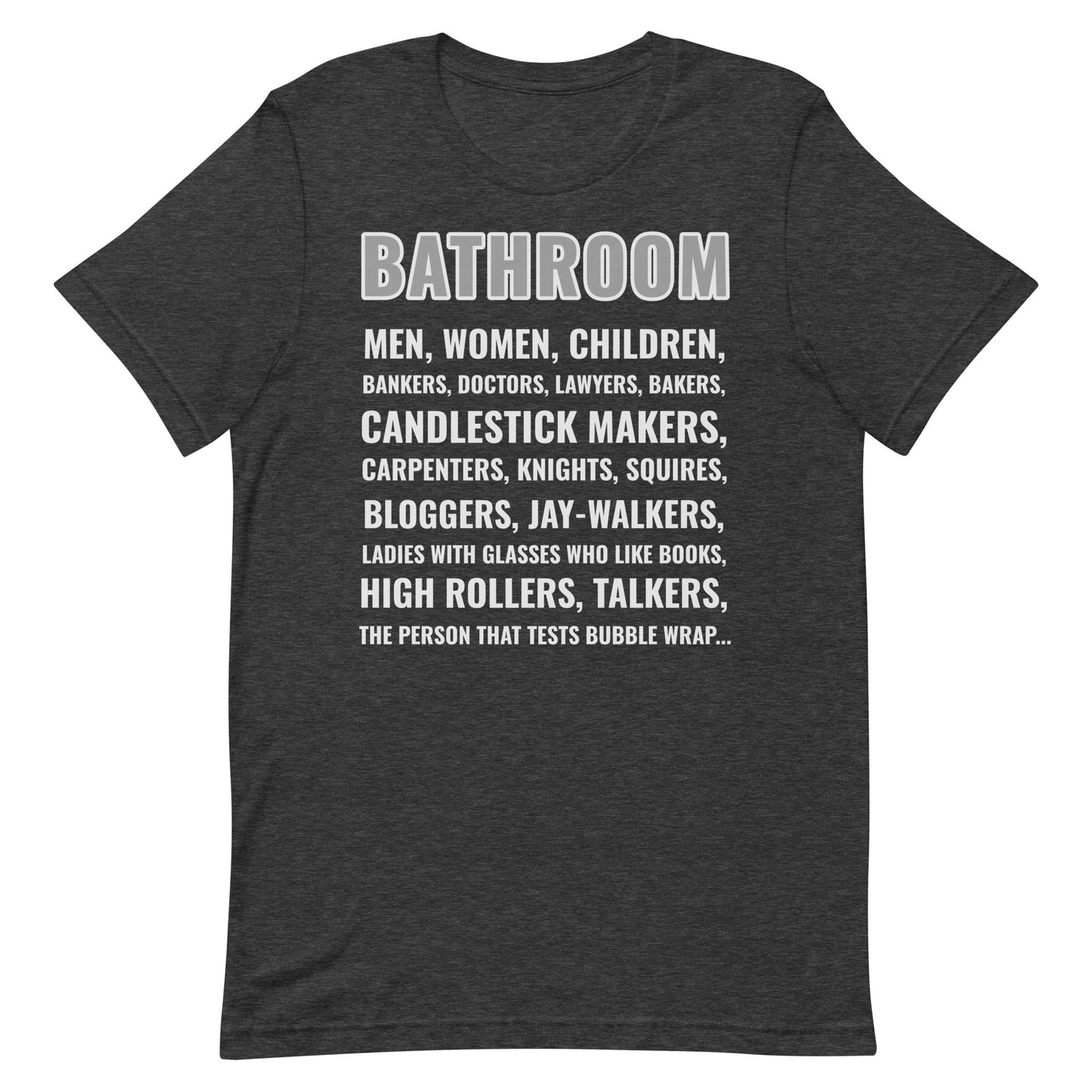 Bathroom T-shirt