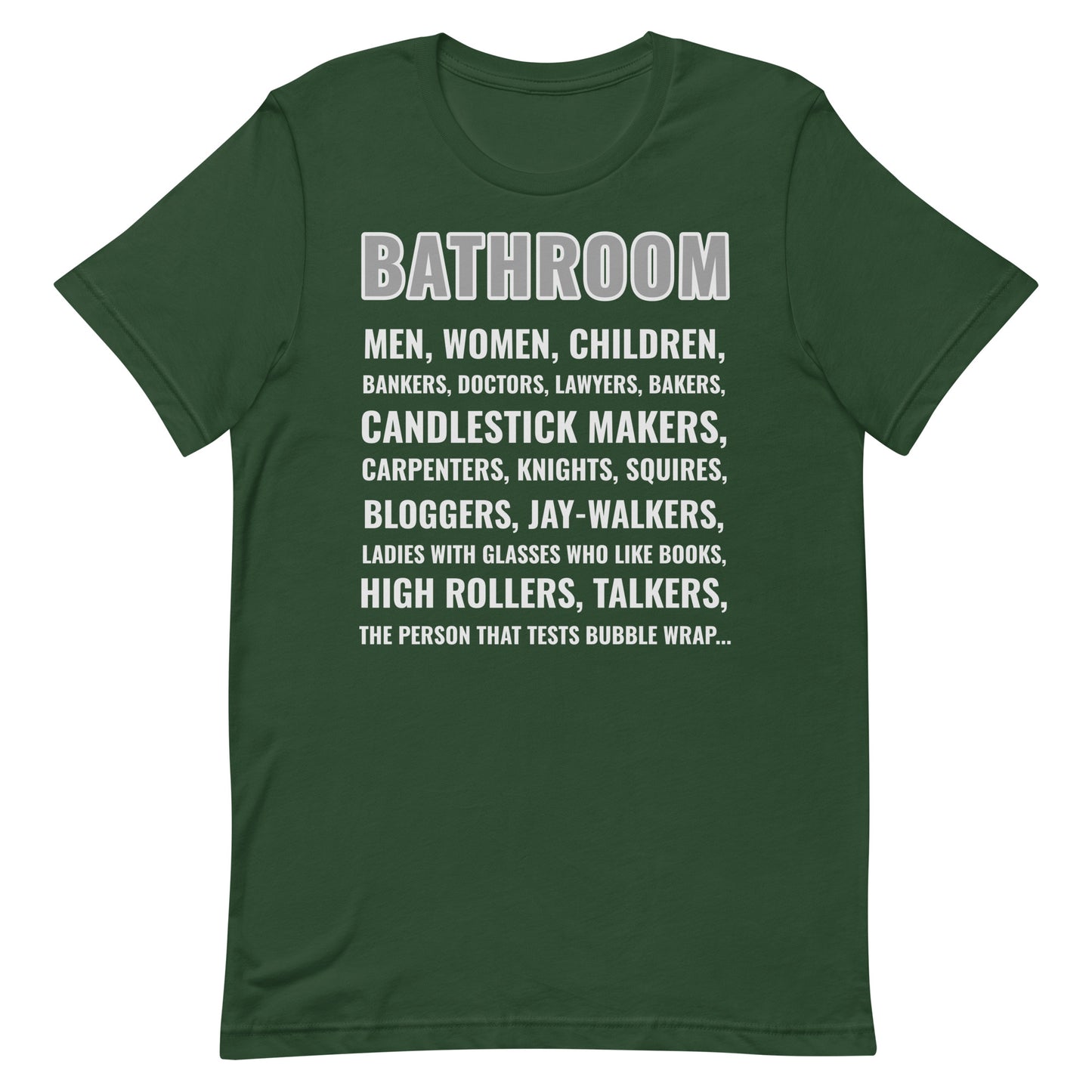 Bathroom T-shirt
