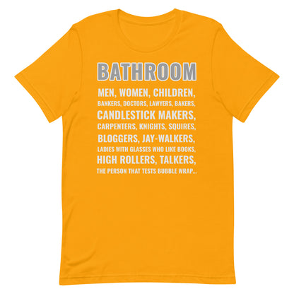 Bathroom T-shirt