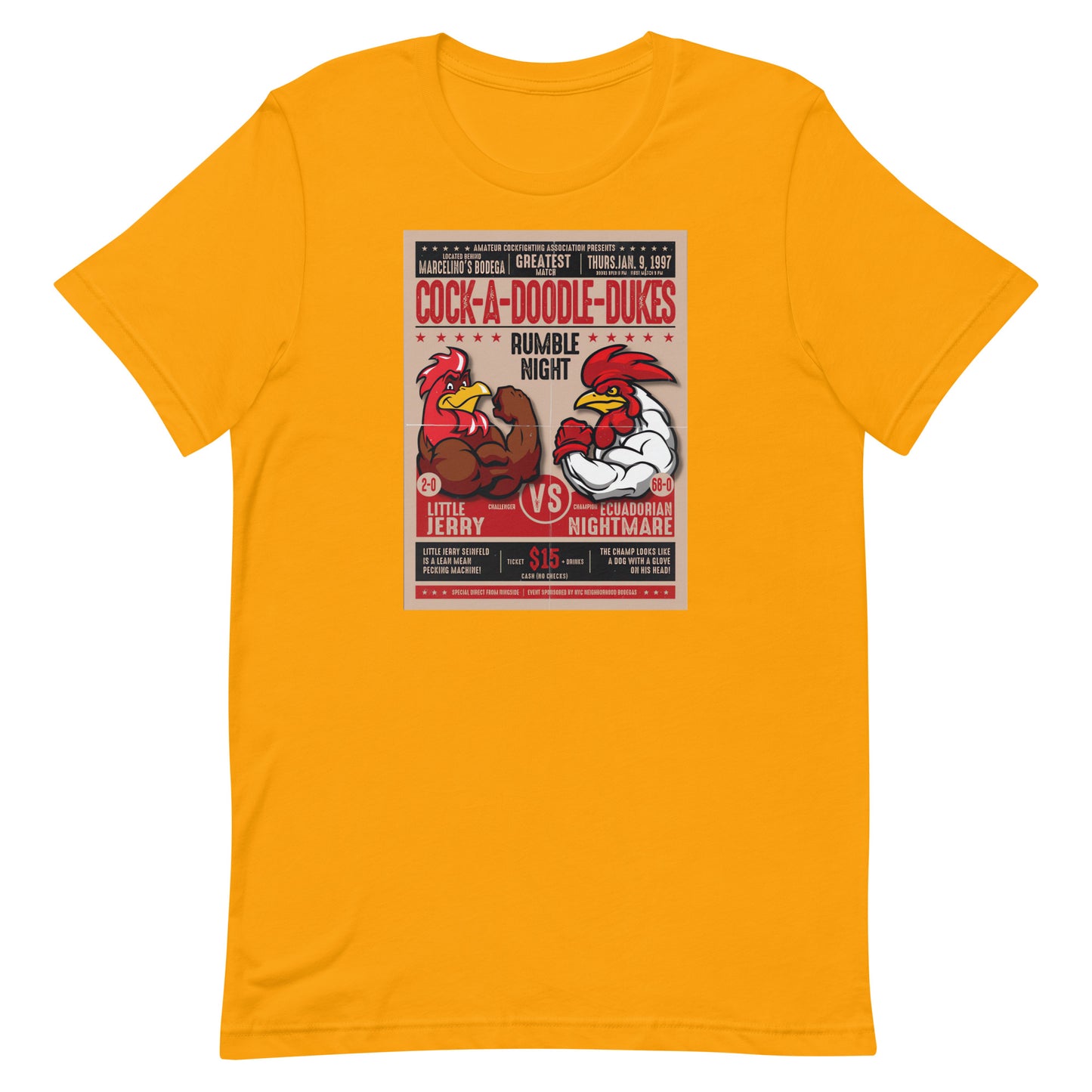 Little Jerry Fight Poster T-shirt