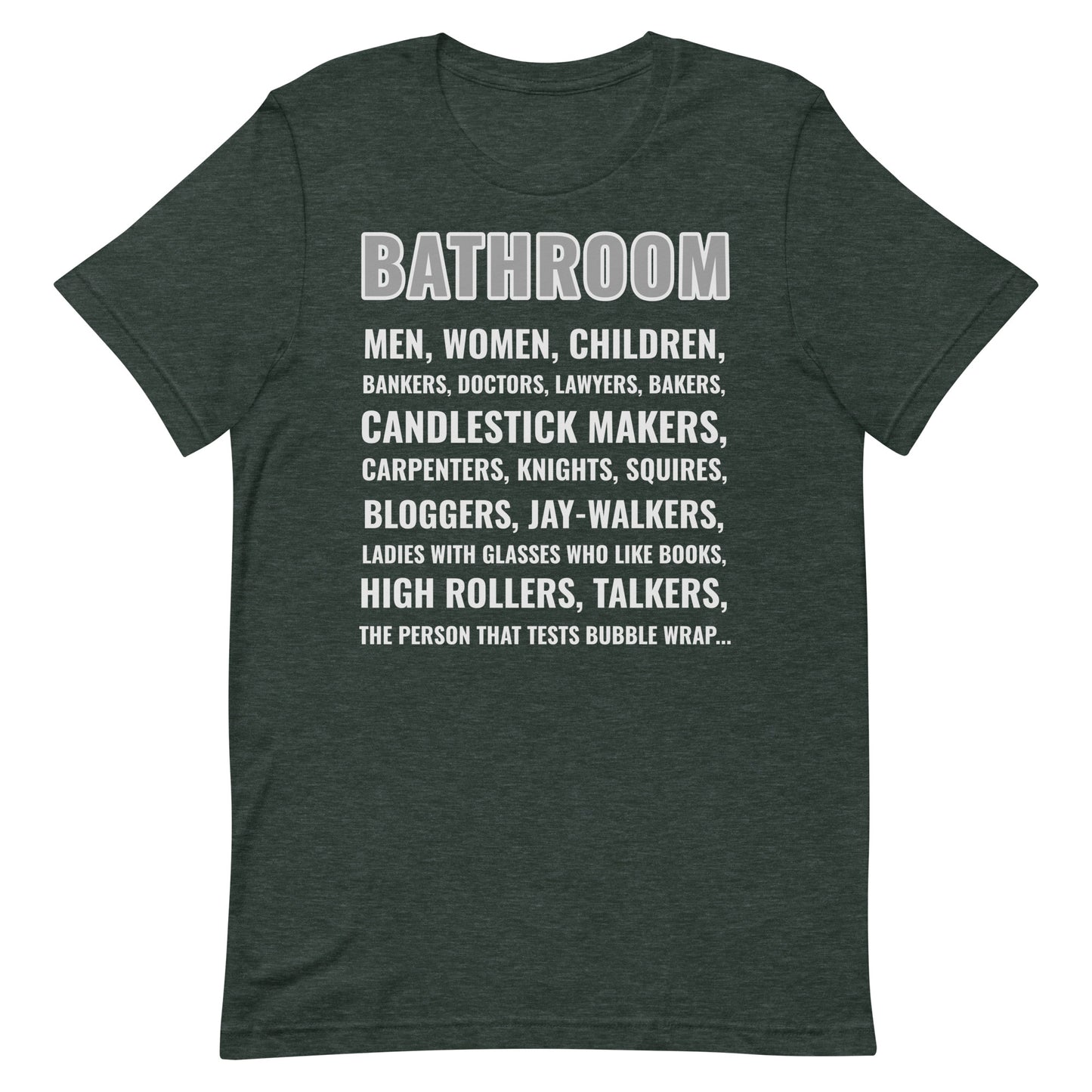 Bathroom T-shirt