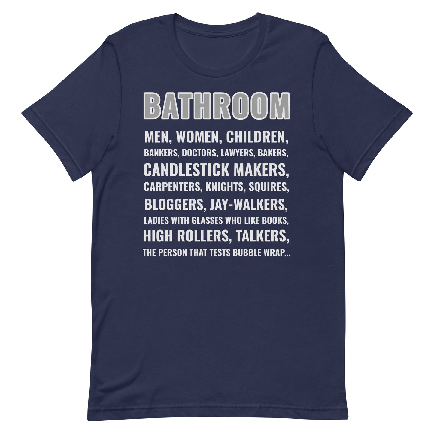 Bathroom T-shirt